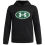 Dječja dukserica Under Armour UA B Rival FLC Key Pt Fil Hd Ultimate Black crna Ultimate Black / / White