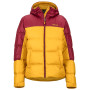 Ženska jakna Marmot Guides Down Hoody žuta YellowGold/Claret