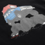 Dječja majica Alpine Pro Ecomo 4 Black