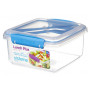 Kutija za užinu Sistema Lunch Plus To Go 1,2L svijetlo plava