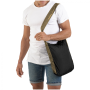Torba preko ramena Ticket to the moon Eco Bag Small crna Black / Brown