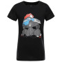 Dječja majica Alpine Pro Ecomo 4 Black