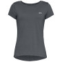 Ženska funkcionalna majica Under Armour HG Armour SS siva GRY