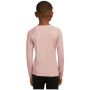 Dječja funkcionalna majica Icebreaker K 200 Oasis LS Crewe Pink Quartz