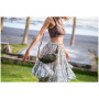 Torbice oko struka Ticket to the moon Upcycled Sling Bag