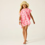 Dječji pončo Regatta Kids Towel Robe PinkHazPetal