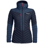 Ženska jakna Salewa Ortles Light2 Rds Dwn W Hd Jkt tamno plava NavyBlazer