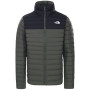 Muška jakna The North Face Stretch Down zelena/crna NewTaupeGreen/TnfBlack