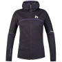 Ženska dukserica Hannah Meda Hoody siva/ljubičasta anthracite mel