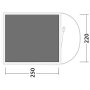 Podloga pod šator Outwell Footprint Sky 2