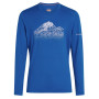 Muške funkcionalne majice Icebreaker Men Mer 200 Oasis LS Crewe Rising Light