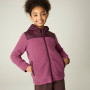 Dječja dukserica Regatta Myla Hybrid Jacket Fig/Violet