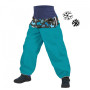 Softshell hlače za mališane s runom Unuo Softshell Sherpa Basic