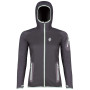 Ženska jakna High Point Merino Alpha Lady Hoody siva Black/Antracit
