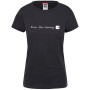 Ženska majica The North Face W S/S Neverstopexploring Tee crna TnfBlack/TnfWhite