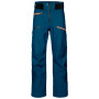 Muške hlače Ortovox 3L Deep Shell Pants plava PetrolBlue
