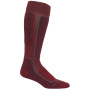 Muške dokoljenice Icebreaker Mens Ski+ Medium OTC crvena/siva Cabernet