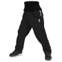Dječje softshell hlače Unuo fleece Street crna