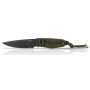 Nož Acta non verba P100 Dlc/Plain edge zelena Olive/Black