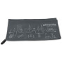 Ručnik Pinguin Micro Towel XL 75x150 Map siva Grey