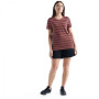 Ženska majica Icebreaker Women Wave SS Tee Stripe