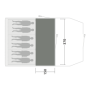Tepisi za šator Outwell Cozy Carpet Rockwell 6