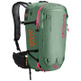 Lava torbe s airbagom Ortovox Ascent 38 S Avabag Kit zelena GreenIsar