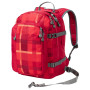 Dječji ruksak  Jack Wolfskin Berkeley S crvena IndianRedWovenCheck