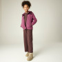 Dječja dukserica Regatta Myla Hybrid Jacket Fig/Violet