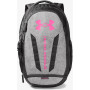 Ruksak Under Armour Hustle 5.0 Backpack siva JetGray/JetGrayMediumHeather/Cerise