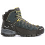 Muška obuća Salewa MS Alp Trainer MID GTX siva/zelena Carbon/Ringlo