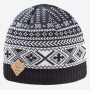 Pletena kapa od merino vune Kama A117 crna Black