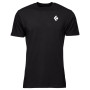 Muška majica Black Diamond M BD MOUNTAIN BADGE SS TEE crna