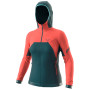Ženska jakna Dynafit Tour Wool Thermal W Hoody zelena/narančasta