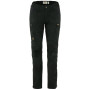 Ženske hlače Fjällräven Kaipak Trousers Curved W crna