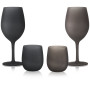 Čaše za vino Brunner Wineglass Brownsatin - 2ks
