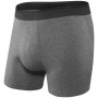Bokserice Saxx Platinum Boxer Brief Fly siva DkCharcoalHeather