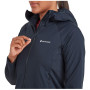 Ženska jakna Montane Fem Fireball Lite Hoodie