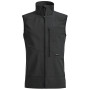 Muški prsluk Ortovox Venet Softshell Vest crna Black Raven