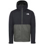 Muška jakna The North Face M Millerton Insulated Jacket siva/crna NewTaupeGreen/TnfBlack