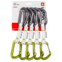 Pakiranje kompleta za penjanje Ocún Hawk Qd Combi Bio-Dyn-Ring 15 mm 10 cm 5-Pack zelena/siva