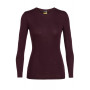 Ženska majica Icebreaker Women`s 175 Everyday LS Crewe (2018) Ljubičasta Velvet