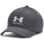 Dječji kačket Under Armour B Essential Low Lockup Adj Pitch Gray