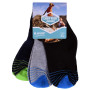 Čarape Hi-Tec Light Pack Junior crna Black/Gray/Navy