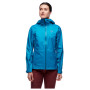 Ženska jakna Black Diamond Treeline Rain Shell plava