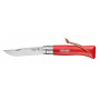 Nož Opinel VRI N°08 Trekking crvena