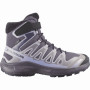 Dječja obuća Salomon Xa Pro Winter Wp J Nine Iron-Gull-Cosmic Sky siva Nine Iron / Gull / Cosmic Sky
