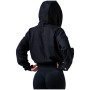 Ženska dukserica Nebbia Black zip-up hoodie Power
