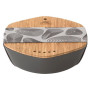 Višedijelni set Robens Leaf Meal Kit siva Anthracite