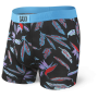 Bokserice Saxx Ultra Boxer Brief Fly crna/plava BlueBirdsOfParadise